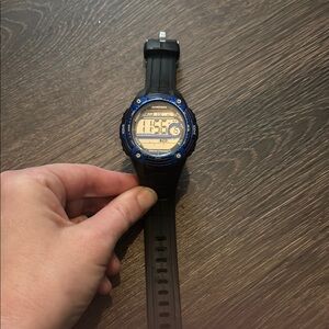 Armitron Pro Sport Blue Digital Sports Watch